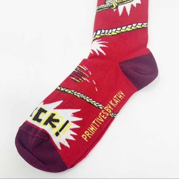 NEW Primitives by Kathy LOL Boss Lady Socks OS - Picture 6 of 7